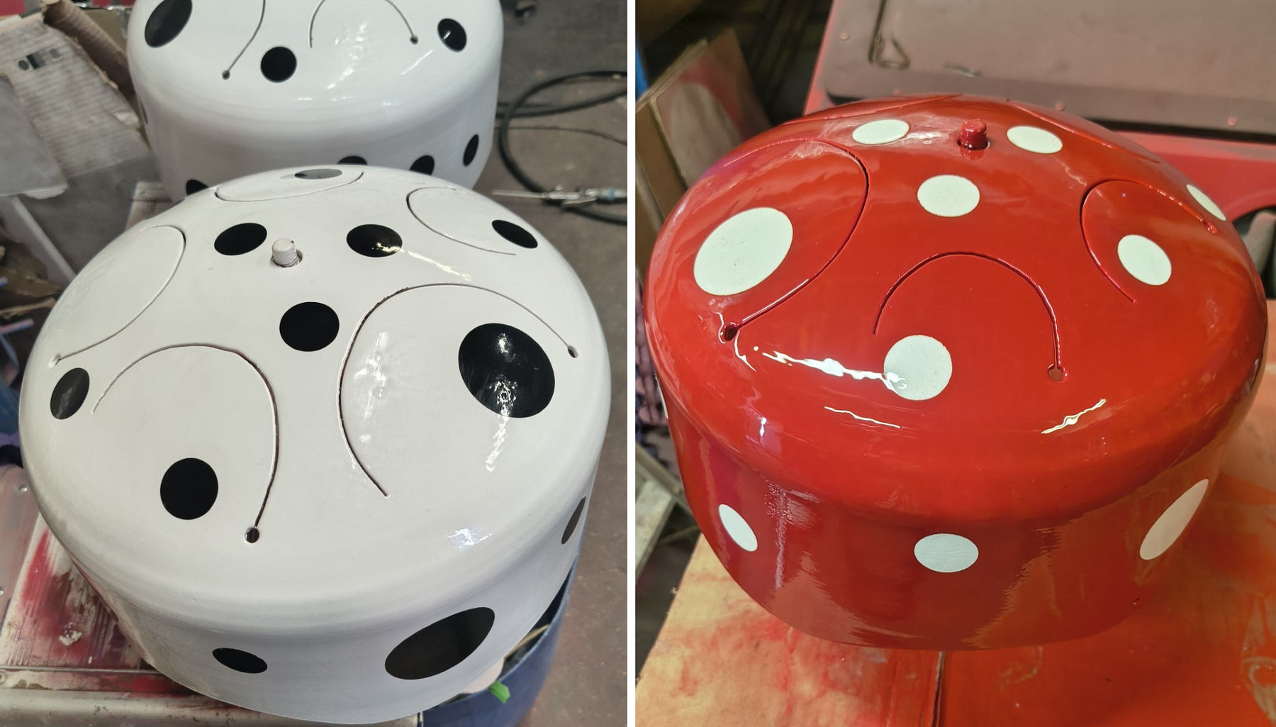 How to Powder Coat a Part with Multiple Colours Using Graphic Vinyl