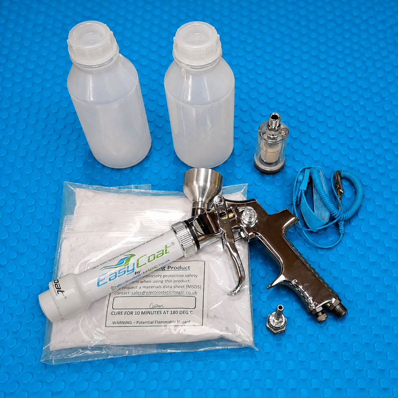 Easy Coat DIY Powder Coating System and Powder (no case supplied)